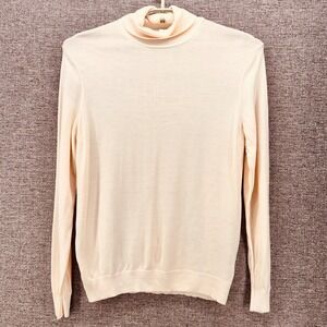 Uniqlo Wool Turtleneck Sweater Yellow‎ Large